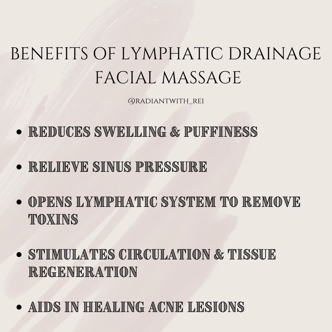 Lymphatic Drainage Face