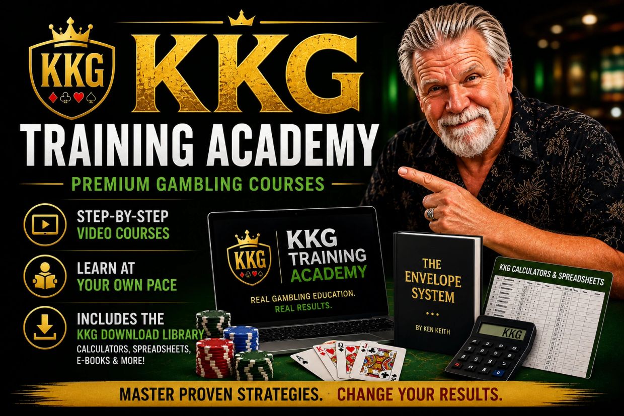 KKG Training Academy premium gambling courses with step-by-step video tutorials.