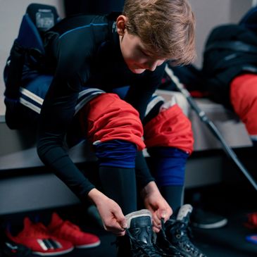 Young Hockey Player