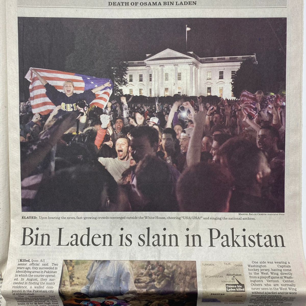 May 2 11 Osama Bin Laden Is Killed B