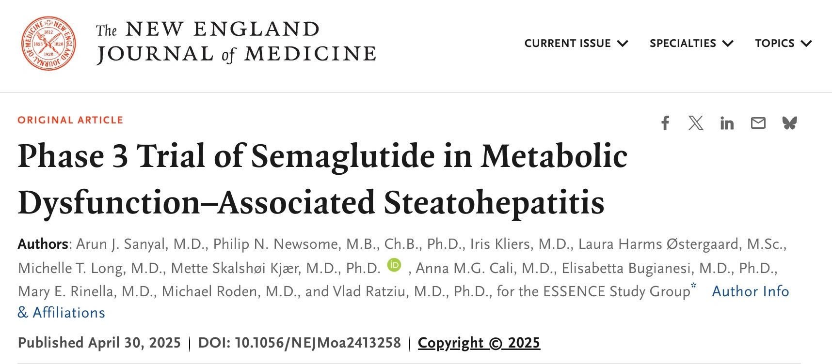 semaglutide for mash Exciting Phase 3 Data from Novo Nordisk for Patients with MASH