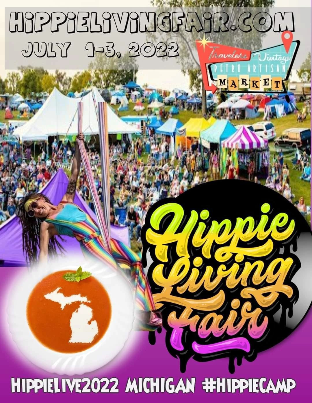 HippieCampers Traveling To Michigan Hippie Festival & Its Groovy
