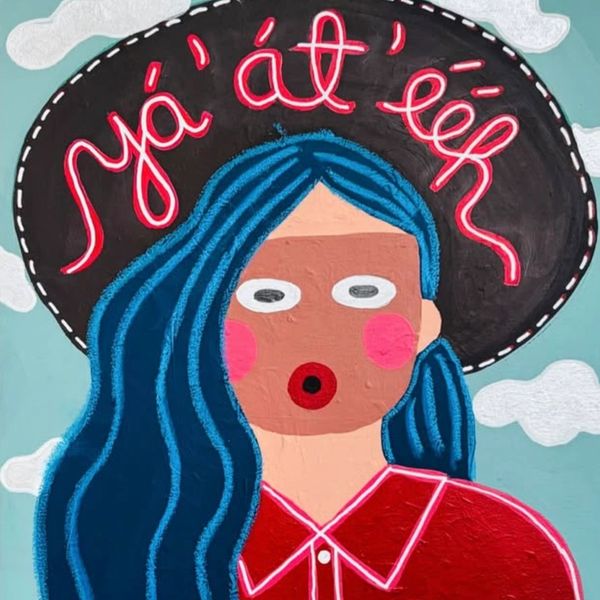 "Y'át'ééh" means it is good And it is good to take up space with color, softness, boldness.