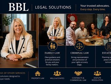 Law firm BBL offers family, criminal, and estate legal solutions with trusted advocates.