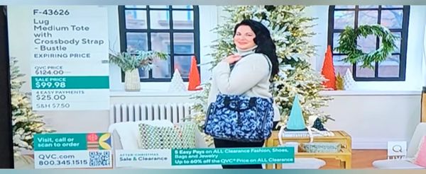 Dawn QVC LUG Bags