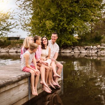 Shannon Rose Photographer Cary Crystal Lake Algonquin IL Family Portrait Natural Light Photographer