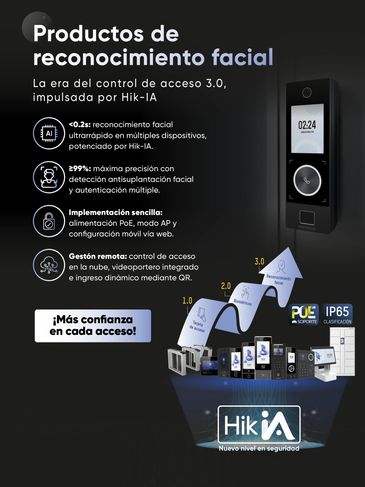 Producto de reconocimiento facial avanzado con alta precisión y fácil implementación.