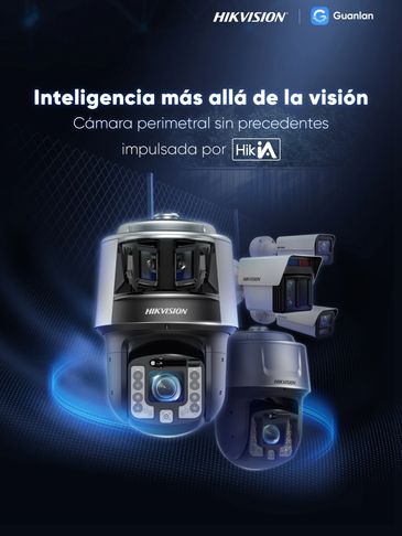 Cámaras perimetrales Hikvision con inteligencia avanzada para seguridad.