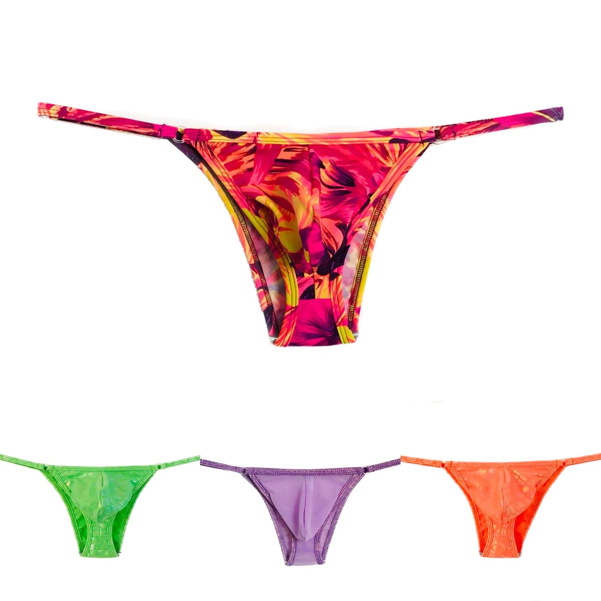 MEDIUM Assorted Colors Bulge Enhancing Microkini * Swimsuit