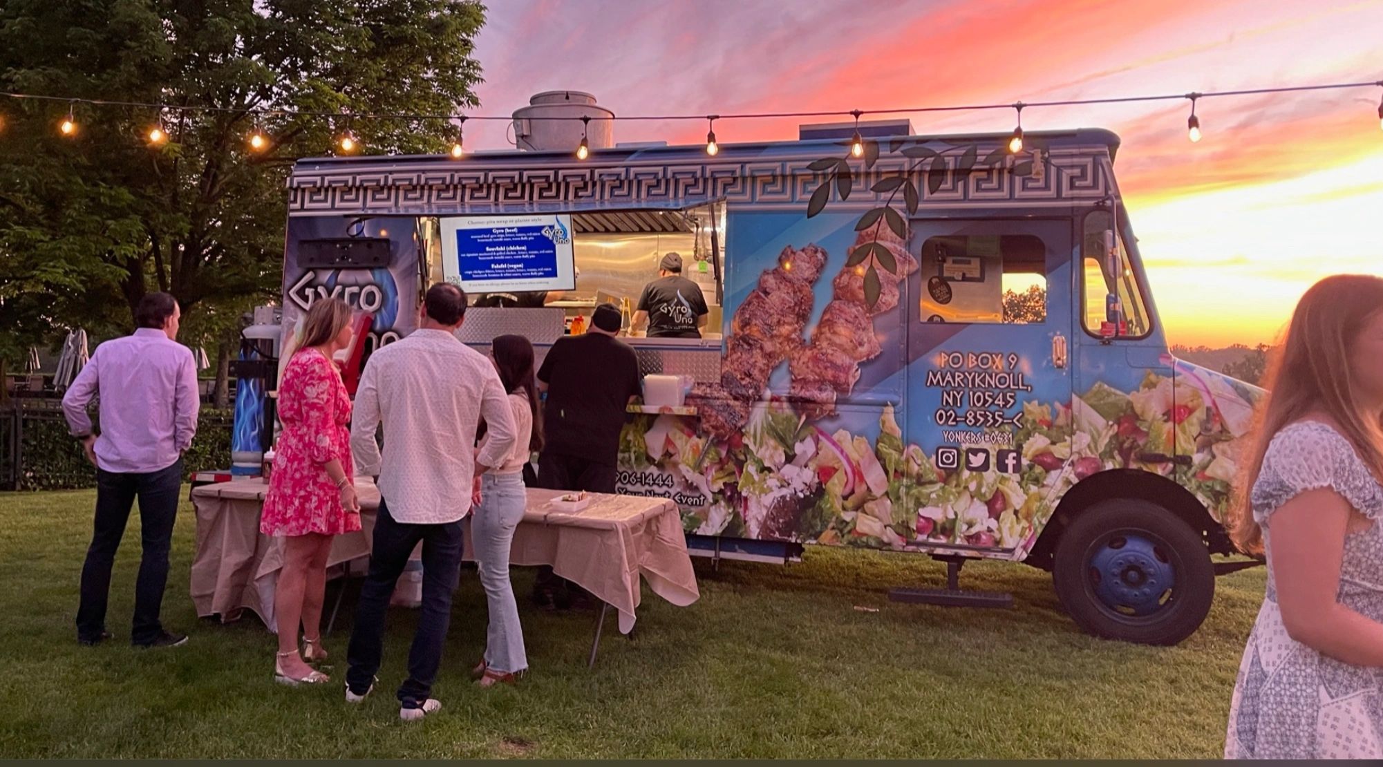 Gyro Uno Food Truck Gyro, Falafel