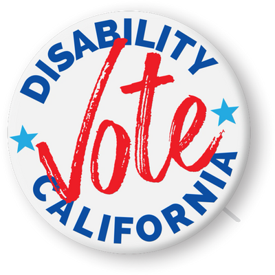 disability vote California logo