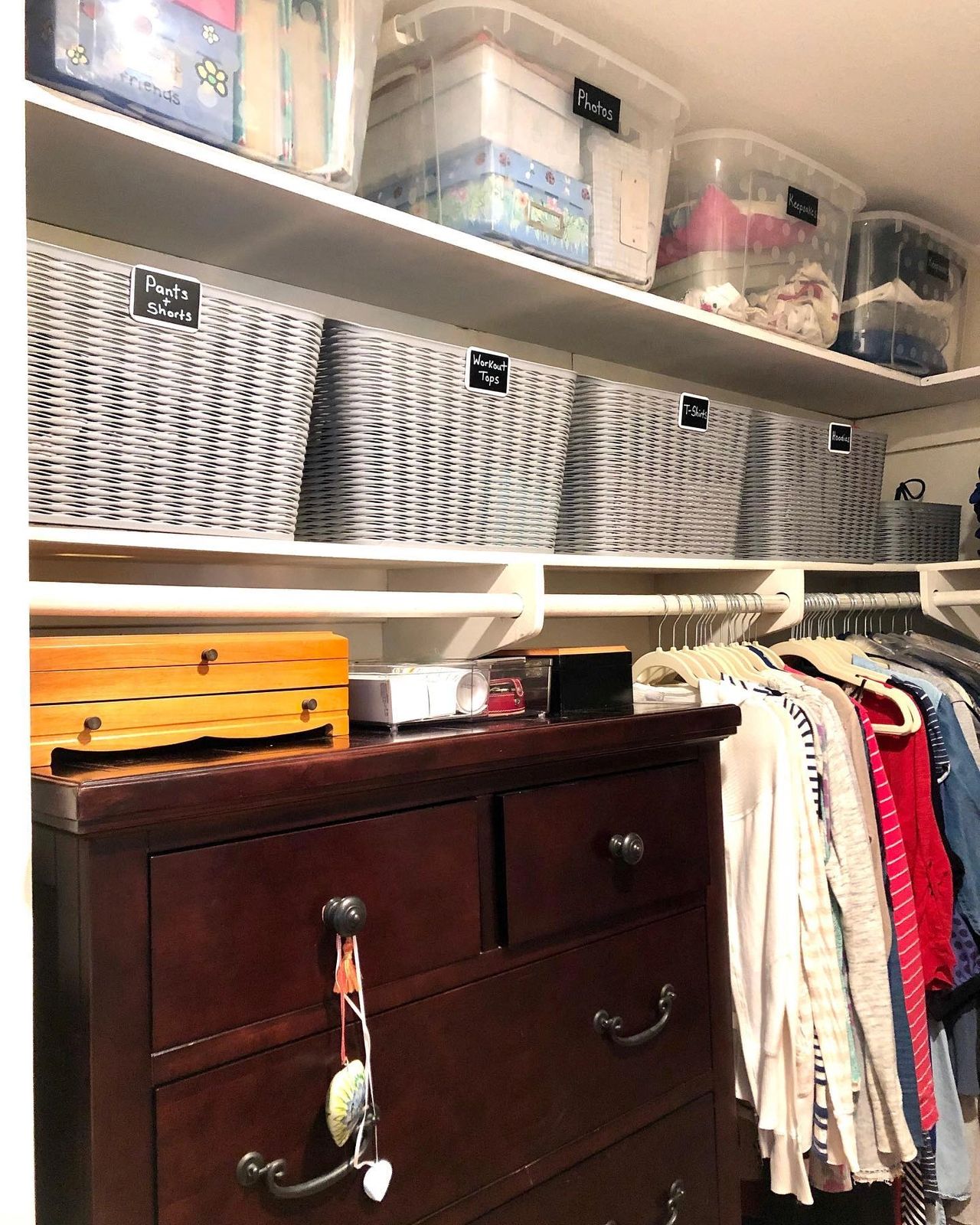 Closet organizing by North County Concierge