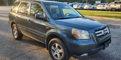 2006 Honda Pilot for sale cheap at lux car 1040 dundee ave east dundee il 60118