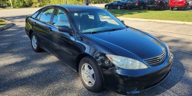 2005 Toyota Camry for sale cheap at lux car sales & rental 1040 Dundee Ave East Dundee il 8335897253