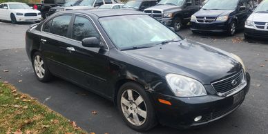 2007 Kia Optima for sale cheap at lux car sales & rental 1040 Dundee Ave East Dundee 833-589-7253