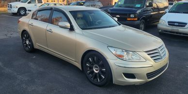 2010 Hyundai Genesis $500 down everyone is approved your job is your credit at lux cars 833-589-7253