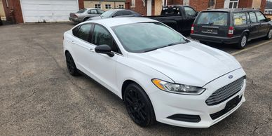 2014 Ford Fusion for sale  lux car sales 1040 Dundee Ave East Dundee 833-589-7253 buy here pay here