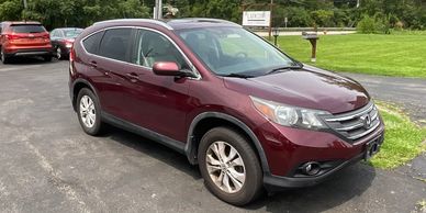 2012 HONDA CR-V 94K MILes used honda for sale at lux car sales & rentals 1040 Dundee Ave East Dundee