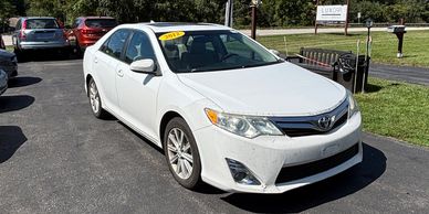 2012 Toyota Camry xle used car for sale at lux car sales & rental 833-589-7253