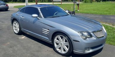 2004 Chrysler Crossfire used car for sale at lux car sales & rentals 1040 Dundee Ave East Dundee il 