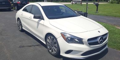 2018 Mercedes CLA250 for sale as low as $500 down at lux car sales & rental 1040 dundee ave East Dun
