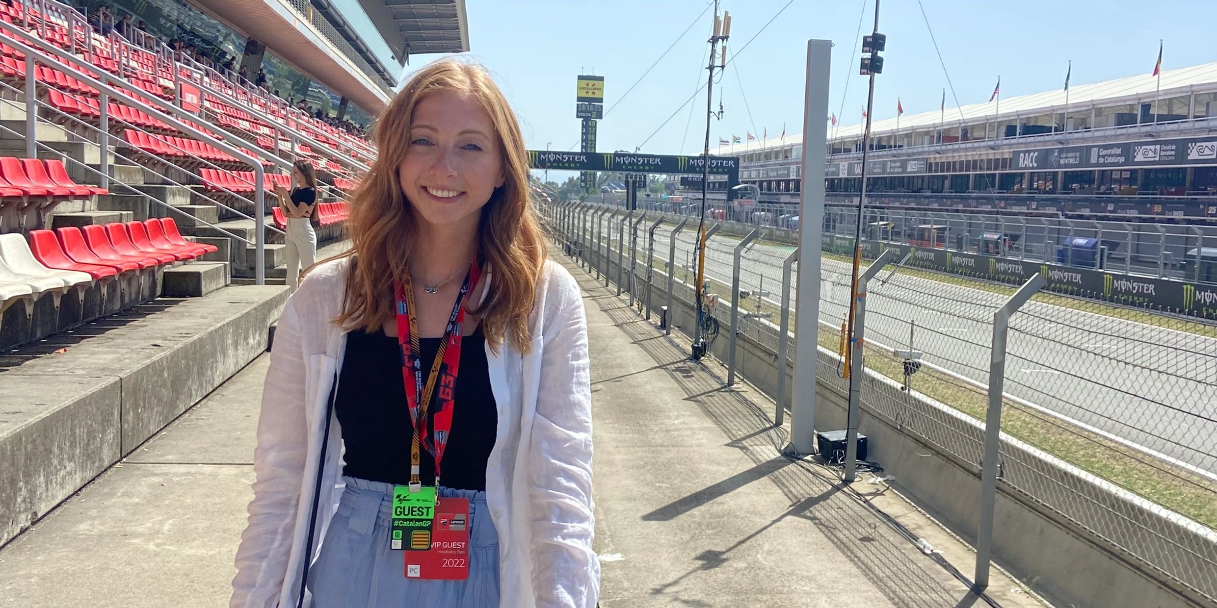 female motorcycle racer Sonya Lloyd