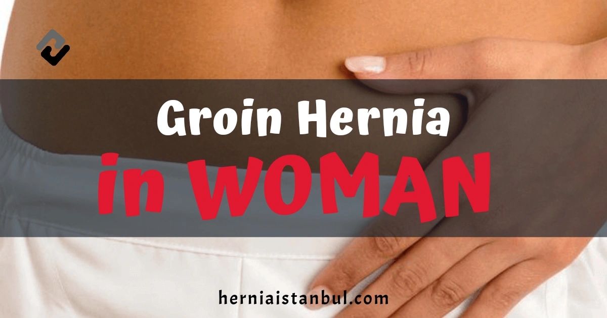 woman hernia