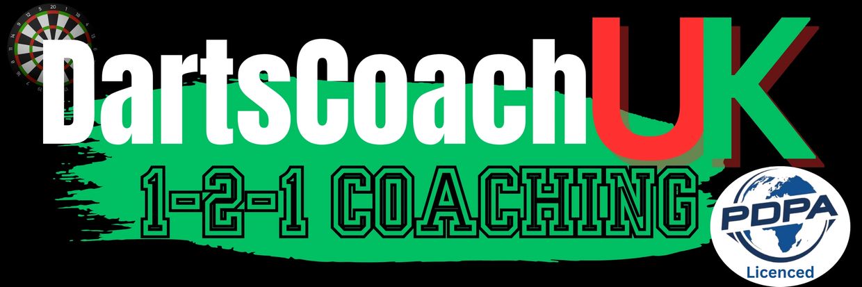 DartsCoachUK 1-2-1 Coaching Logo