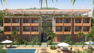 Diseño de Resort Hotel y Restaurante, Surf City, La Libertad Arquitectura y Paisaje