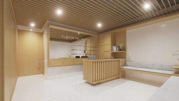 Diseño de Clinica Medica en Torre Humana, San Salvador Diseño de Interiores Diseño de Mobiliario