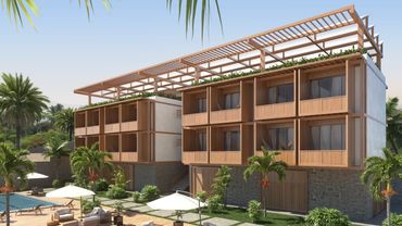 Diseño de Resort Hotel y Restaurante, Surf City, La Libertad Arquitectura y Paisaje