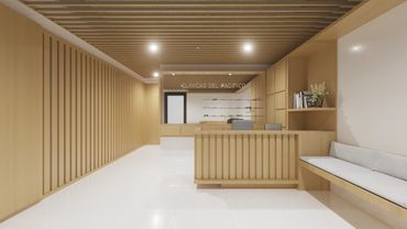 Diseño de Clinica Medica en Torre Humana, San Salvador Diseño de Interiores Diseño de Mobiliario