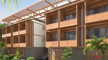 Diseño de Resort Hotel y Restaurante, Surf City, La Libertad Arquitectura y Paisaje