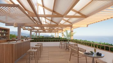 Diseño de Resort Hotel y Restaurante, Surf City, La Libertad Arquitectura y Paisaje