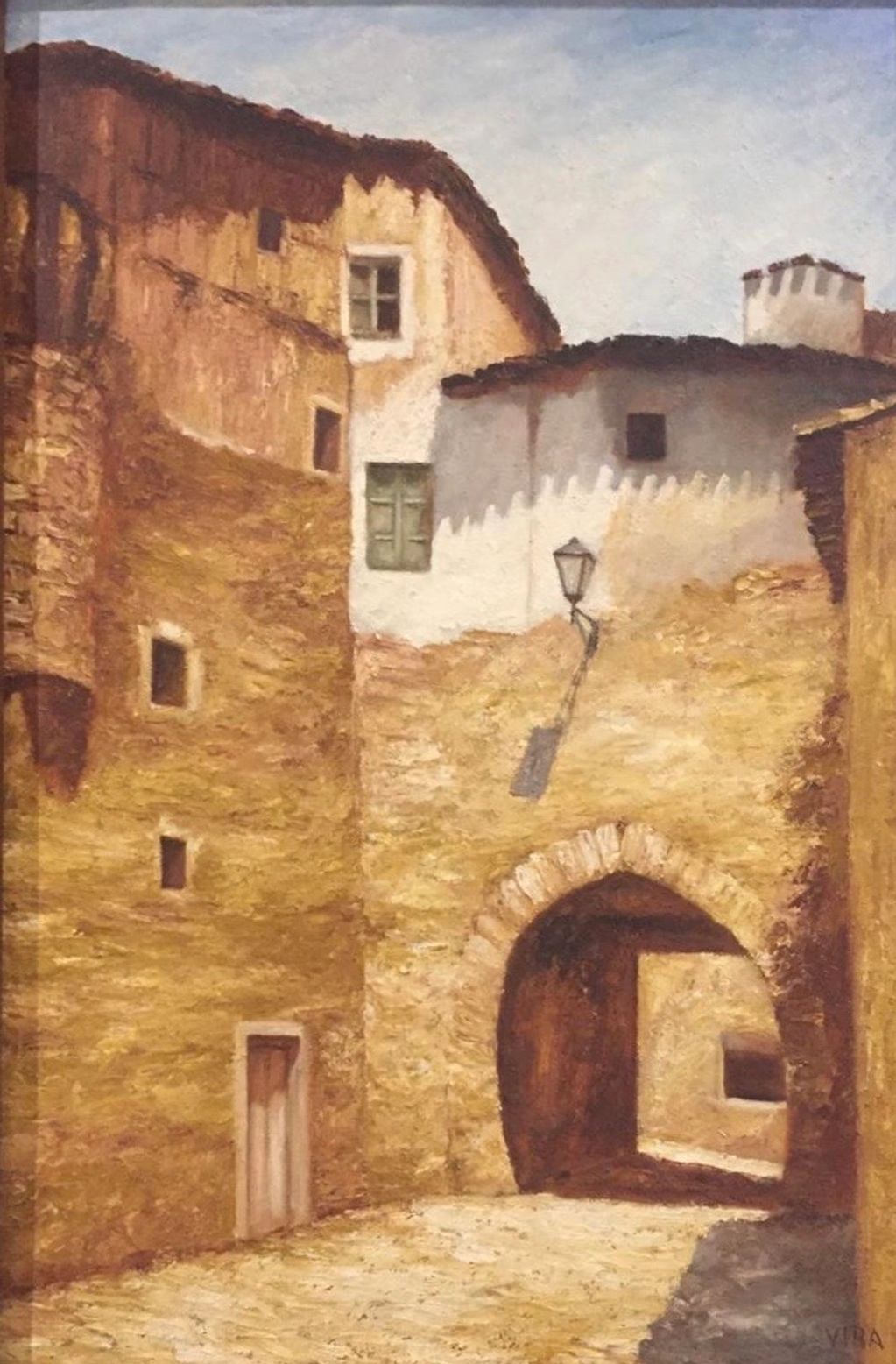 Poza de la Sal
Óleo sobe tela y tierras
60 x 40 cm