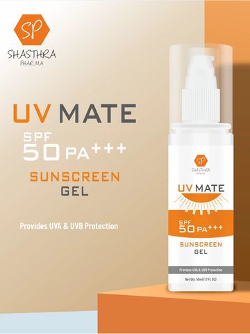 BROAD SPECTRUM SUNSCREEN GEL THAT PTOTECTS FROM UVA, UVB, IR AND BLUE LIGHT 
