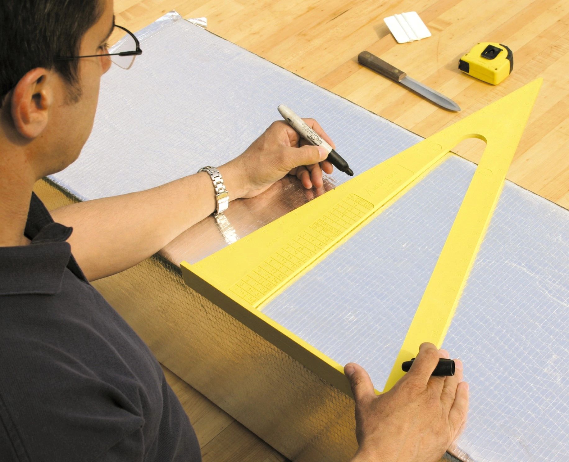 DC Tool Company Angler Tool, Duct Board Tool, Hvac, Angler Tool