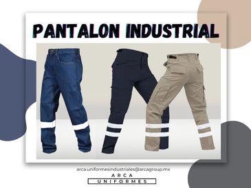 PANTALÓN CARGO DE MEZCLILLA – Uniformes Industriales