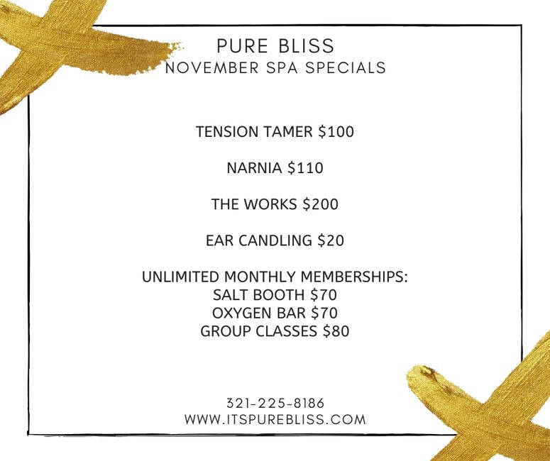 Pure Bliss Massage Therapy, Facials, Deep Tissue Massage