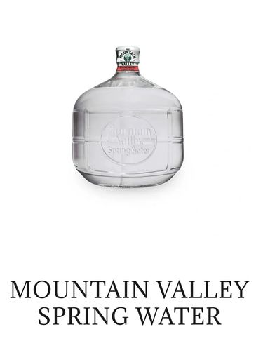 Mountain Valley Spring Water 5 Gallon Glass