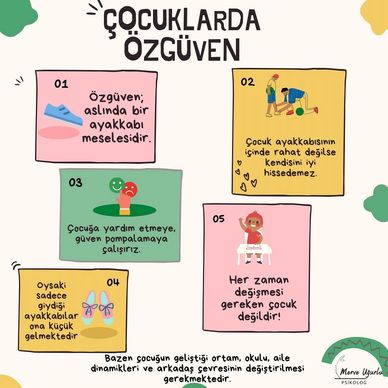 çocuklarda özgüven