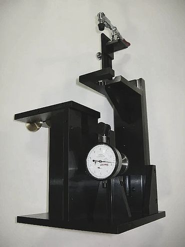 FIXTURE, AXIAL PLAY TESTING UNITS FOR SHAFT AXIAL PLAY CUSTOM INDICATOR ADJUSTABLE GAGE