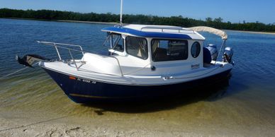 trailerable pilothouse sailboat