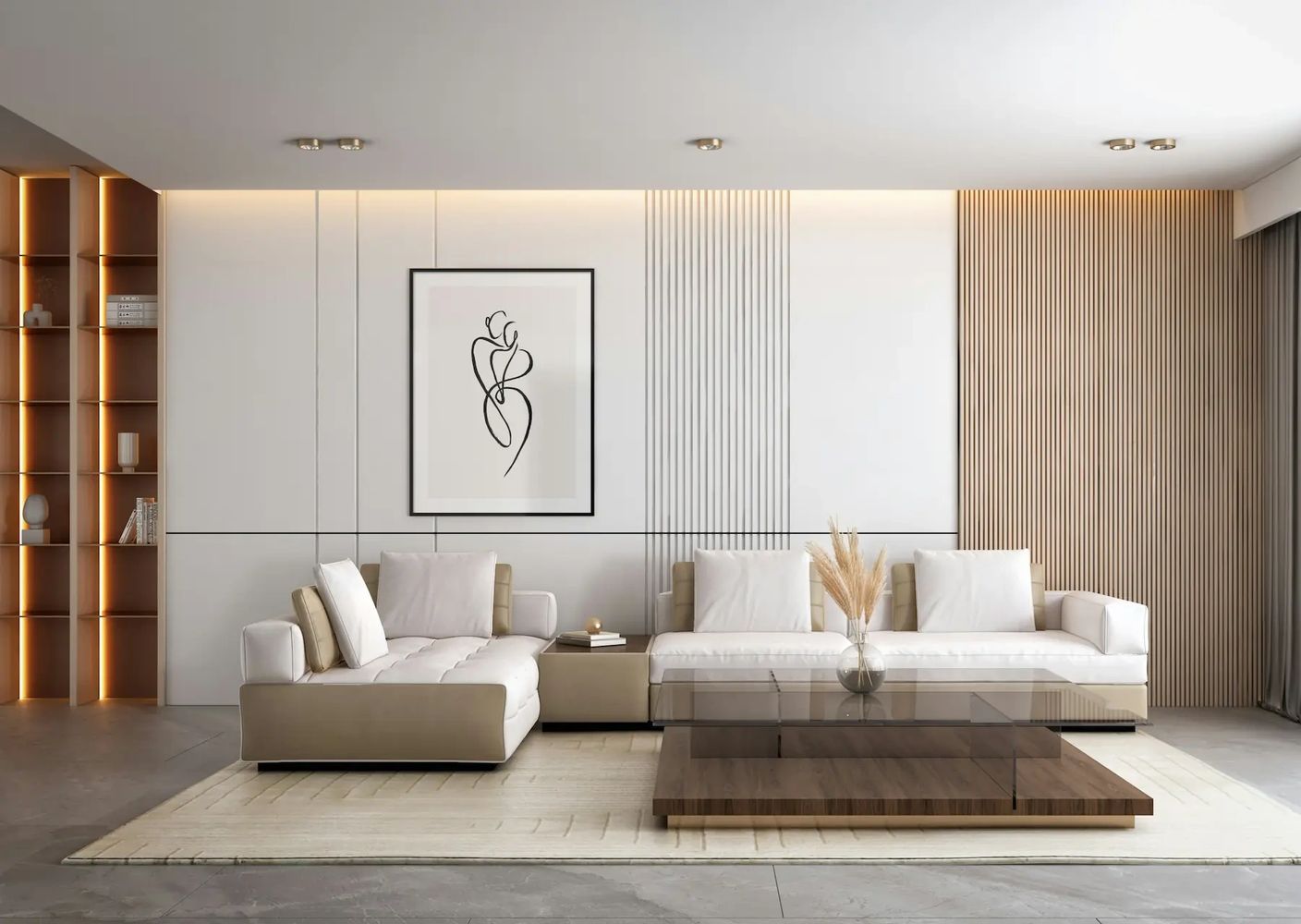 Luxury home renovation and custom millwork in South Florida by M&M Renovations.