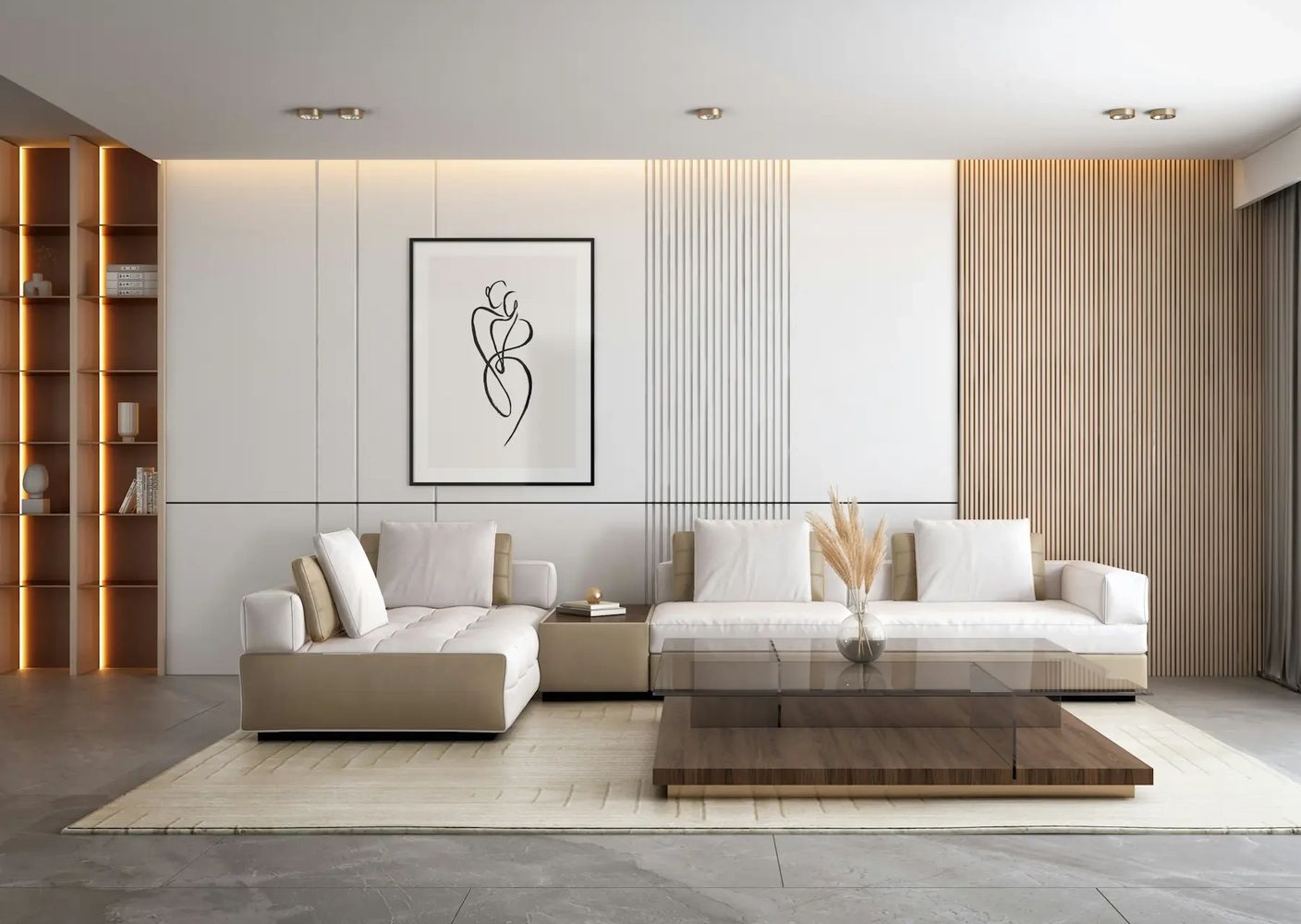 Luxury home renovation and custom millwork in South Florida by M&M Renovations.