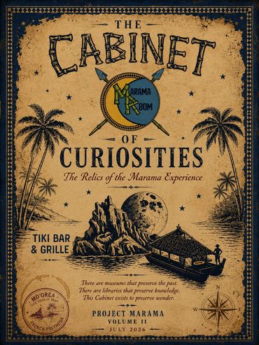 Curiosity-Inspired Tiki Bar Poster, July 2026