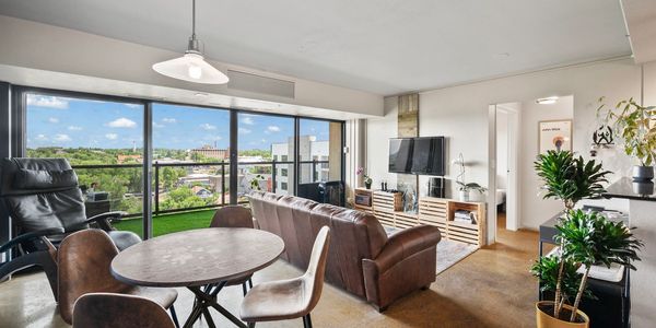 Living area with amazing view