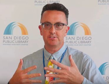 Me Presenting At Start-Up Week At Rge San Diego Public Library 