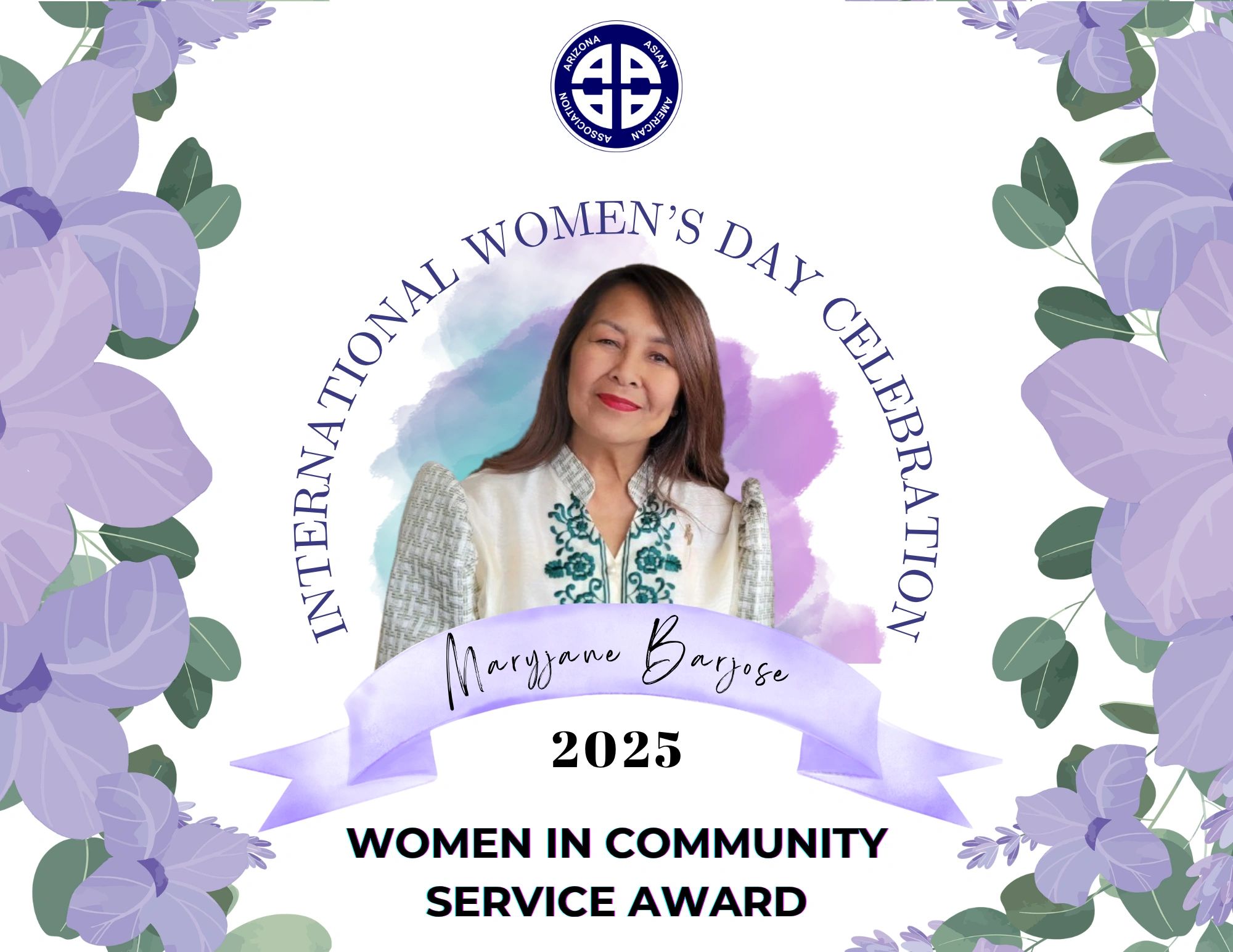 Maryjane Barjose of Lions International District 21 North if Arizona