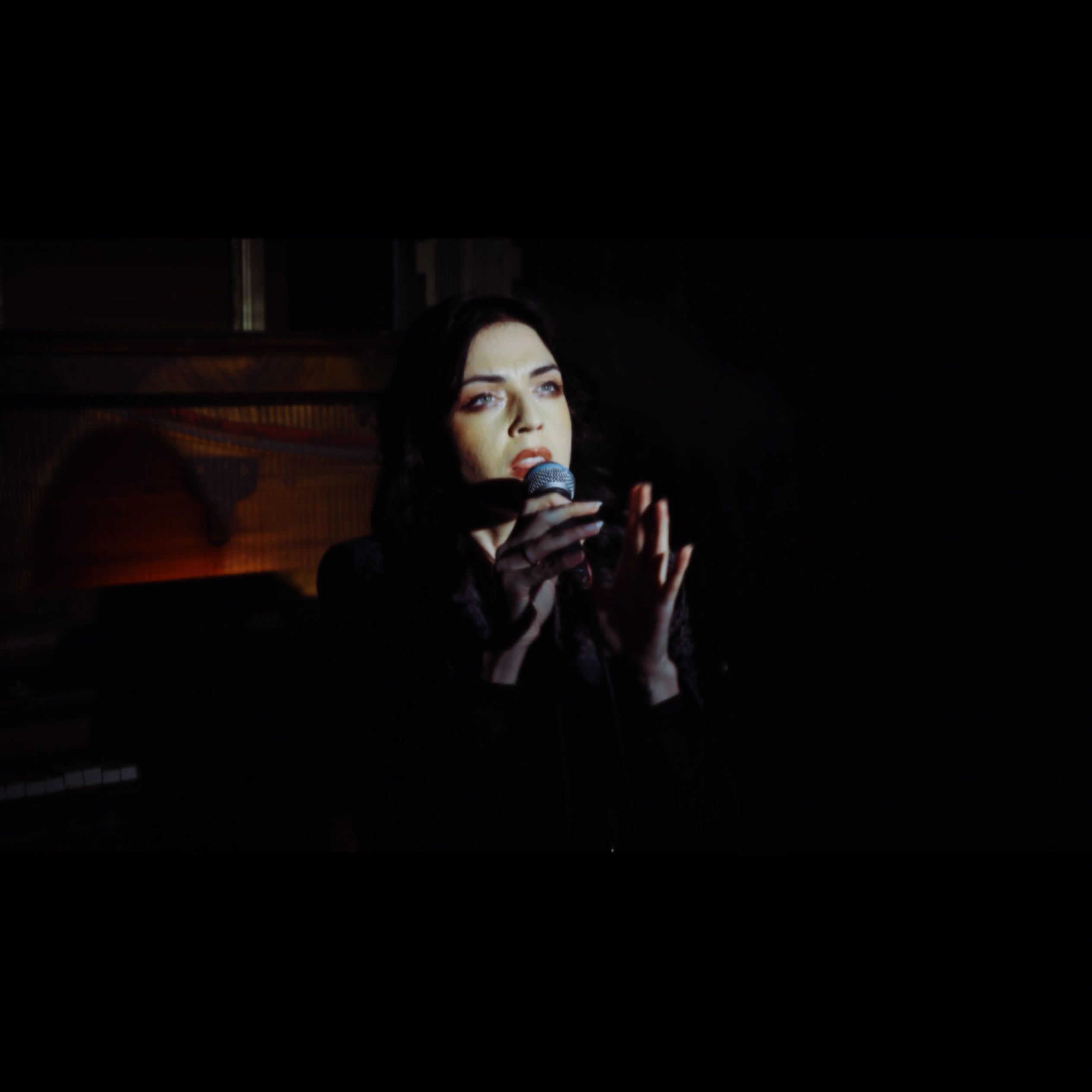 Holly Winter sings an original song 